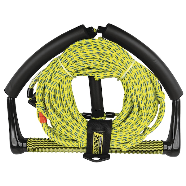 Seachoice 4Section Wakeboard Rope With Trick Handle, 70' 86723 Zoro